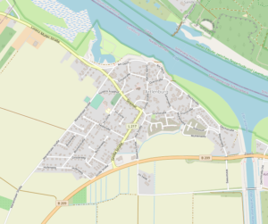 Karte von Artlenburg im Raum Lauenburg, Einsatzgebiet von Möbeltaxi Lüneburg