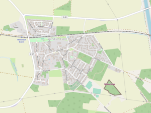Karte von Wendisch Evern im Raum Deutsch Evern, Möbeltaxi Lüneburg